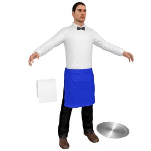 waiter tray 3D model