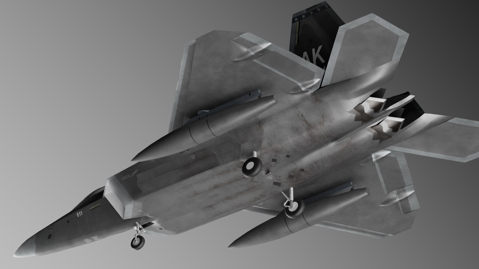 3D Lockheed Martin F-22 Raptor - TurboSquid 2248945