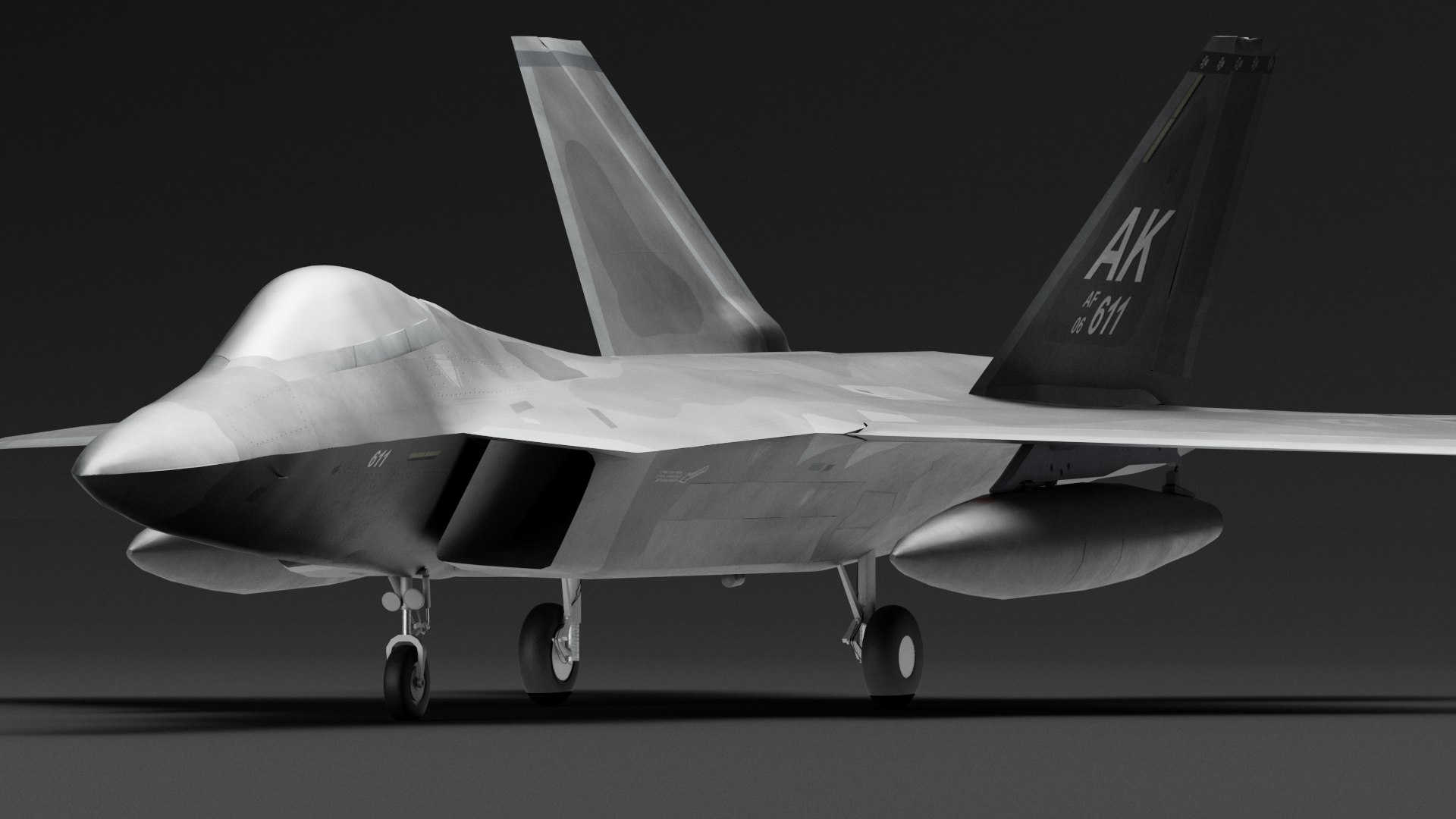 3D Lockheed Martin F-22 Raptor - TurboSquid 2248945