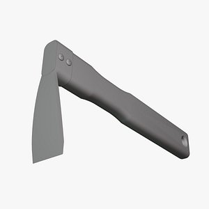 Hand Hoe - Geometry Only No Textures No Materials
