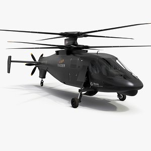 Sikorsky RAIDER Helicopter 3D model