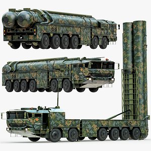 Rigged HQ-29 ABM And ASAT MissileSystem PBR