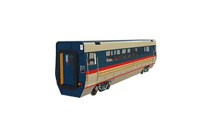 Train Compartment 3D model