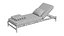 RH Evia Teak Chaise