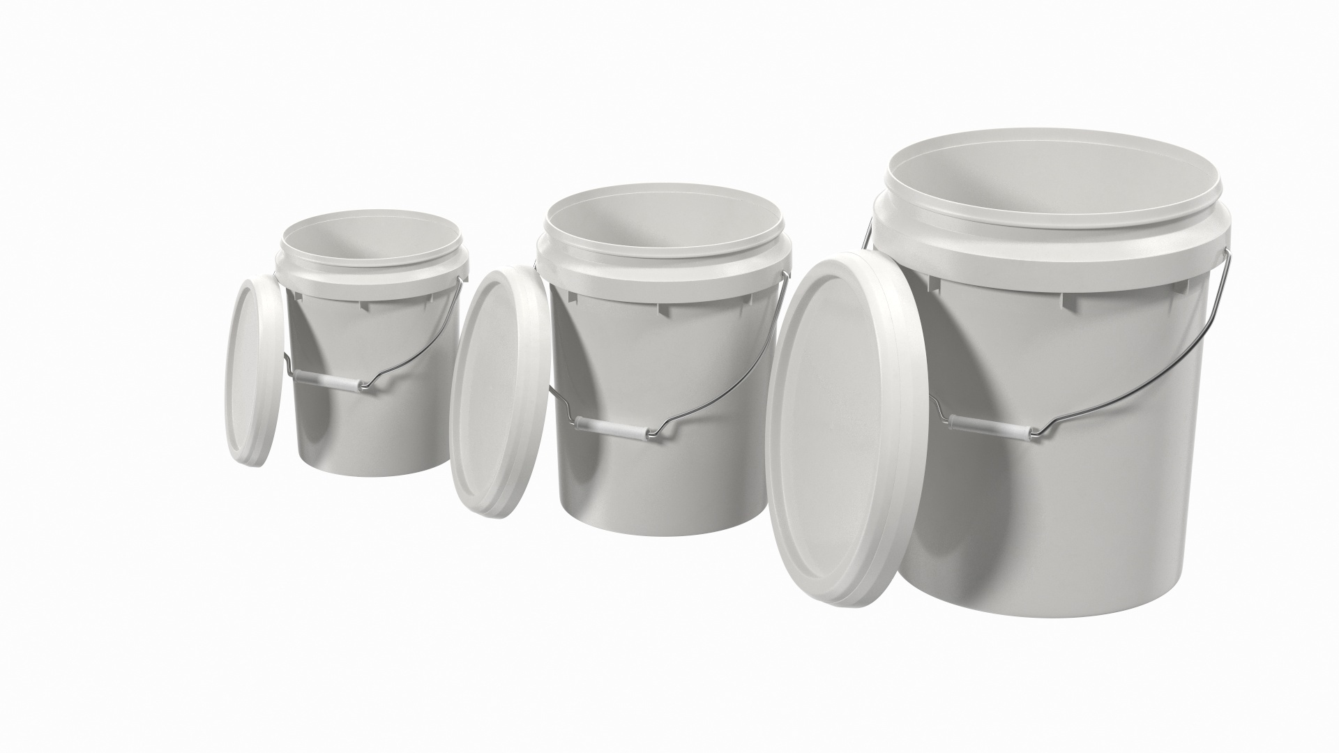 Food quality online plastic buckets