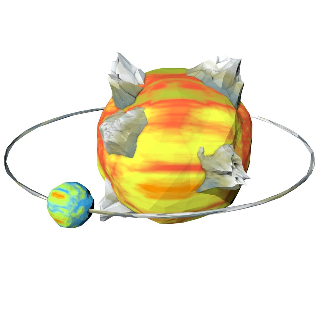3d Planet Model