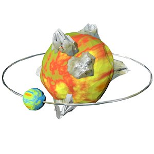 3d planet model