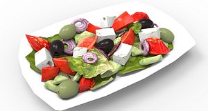 greek salad model