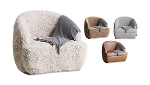 Sandie Swivel Chair 3D model