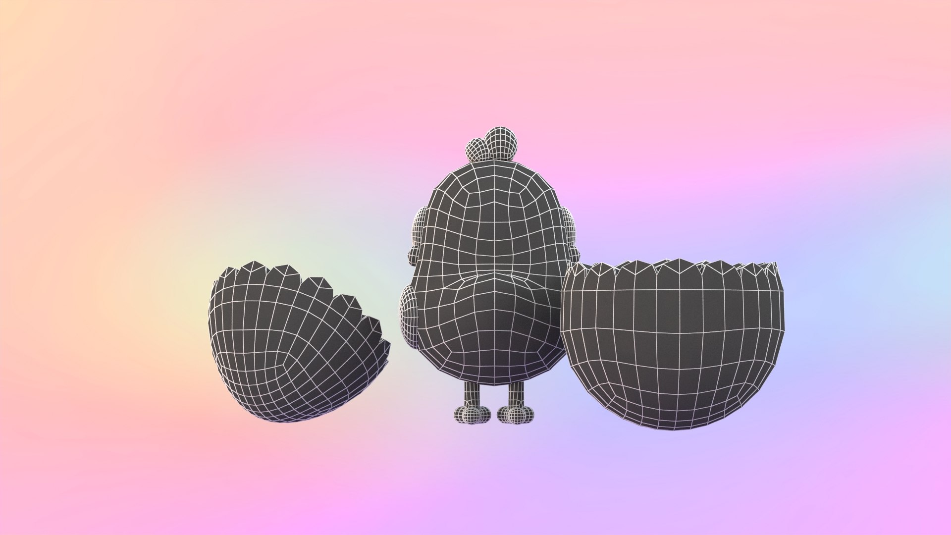 3D model cute cartoon chicken https://p.turbosquid.com/ts-thumb/RJ/EFkjG5/Mm/smallchickenmesh0002/jpg/1613565523/1920x1080/fit_q87/35f006a817e2f6973eeca230873435fae6068d3d/smallchickenmesh0002.jpg