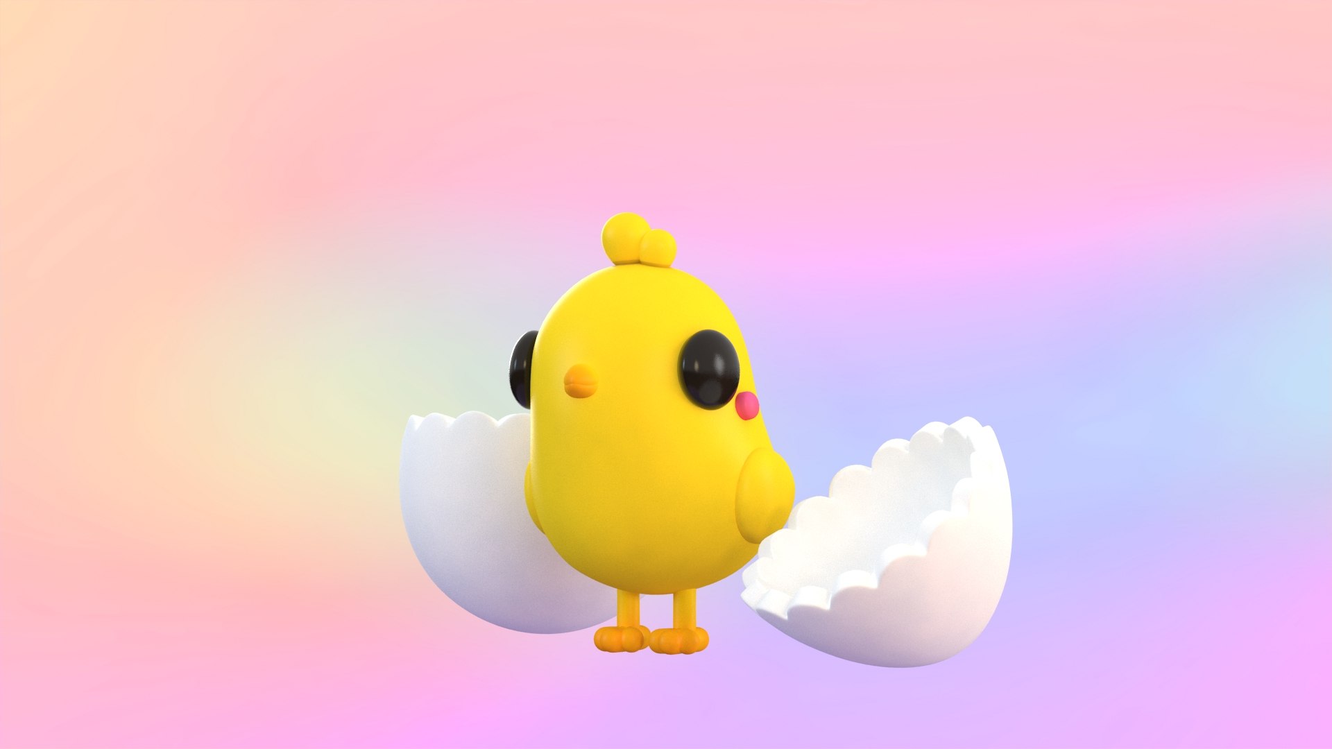 3D model cute cartoon chicken https://p.turbosquid.com/ts-thumb/RJ/EFkjG5/QD/smallchicken0003/jpg/1613565491/1920x1080/fit_q87/932dc230b22e7f1a18be95b6273b2ef57643fa6c/smallchicken0003.jpg
