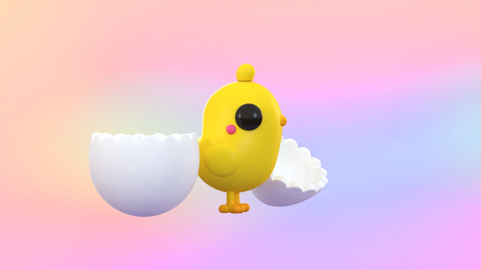 3D model cute cartoon chicken https://p.turbosquid.com/ts-thumb/RJ/EFkjG5/sW/smallchicken0001/jpg/1613565472/1920x1080/fit_q87/19131951d6c4206a3adb6440b0b4fd510ebfb683/smallchicken0001.jpg