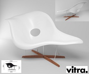 3d chair relax la chaise model