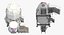 Space Colony Structures 3D Models Collection
