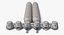 Space Colony Structures 3D Models Collection