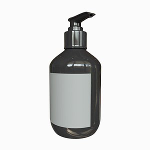 Bathroom Soap Bottle 2 - 3D Asset model