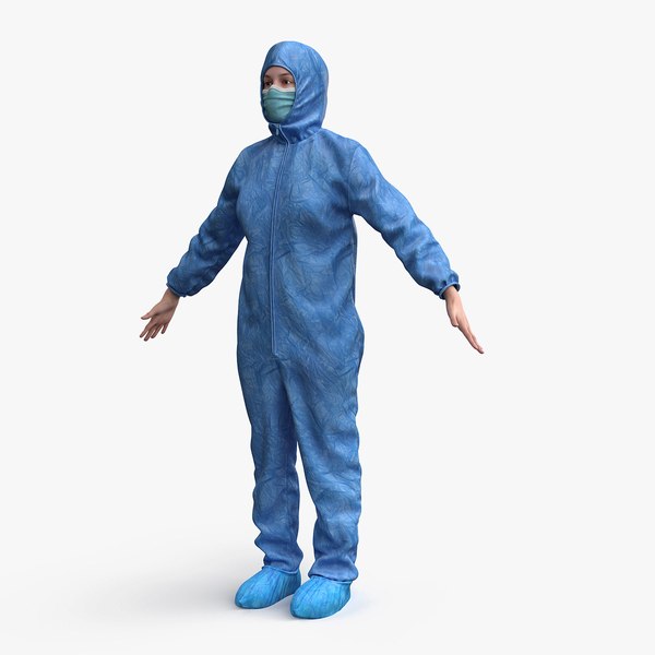 Female Full Protection 3D model