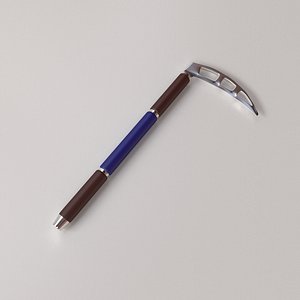 3D model japanese kama