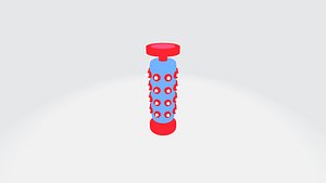 Hyper Casual Low Poly Obstacle Thorn Trap