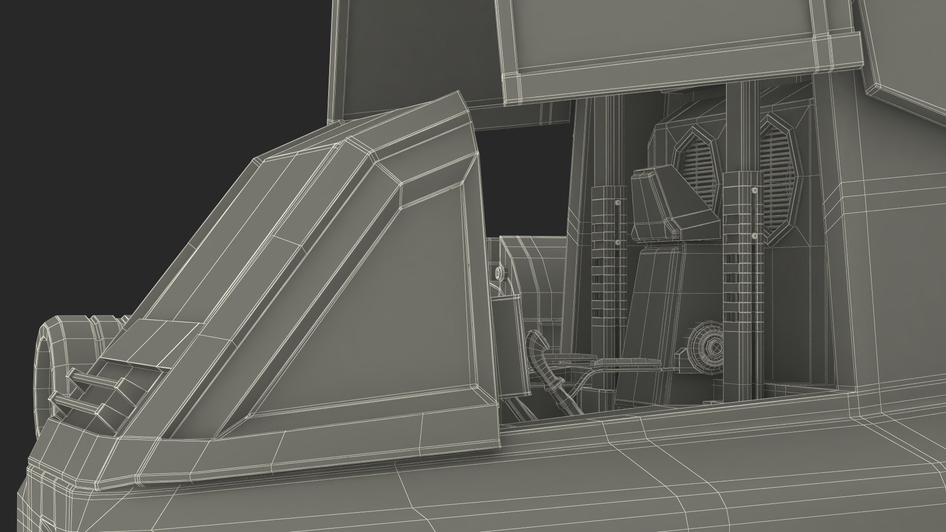 3D Futuristic Military Robot Empty Dark Green model https://p.turbosquid.com/ts-thumb/RJ/TQHlkc/0c/futuristicmilitaryrobotemptydarkgreenvray3dmodel039/jpg/1694484436/1920x1080/fit_q87/24a6d36a5db1d57dd71c1d09e0fdcb2c789db4d6/futuristicmilitaryrobotemptydarkgreenvray3dmodel039.jpg