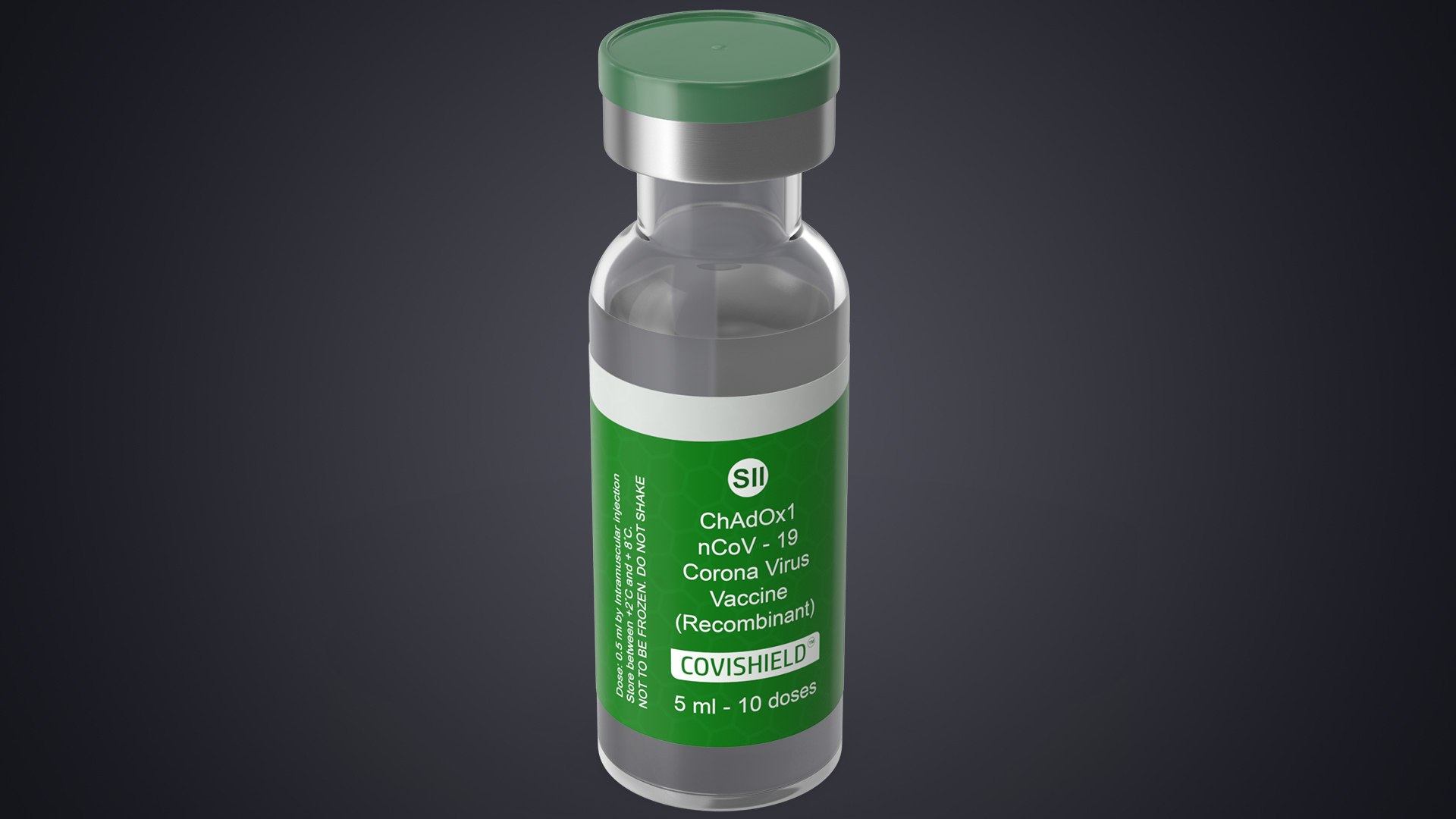3D covishield vaccine covid-19 - TurboSquid 1690449