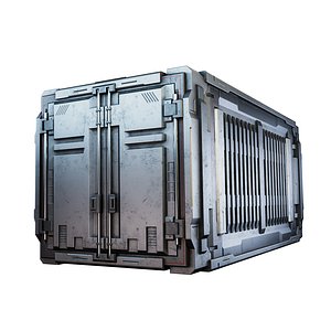 3D industrial container model