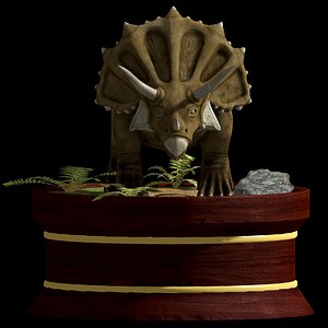 triceratops 3D model