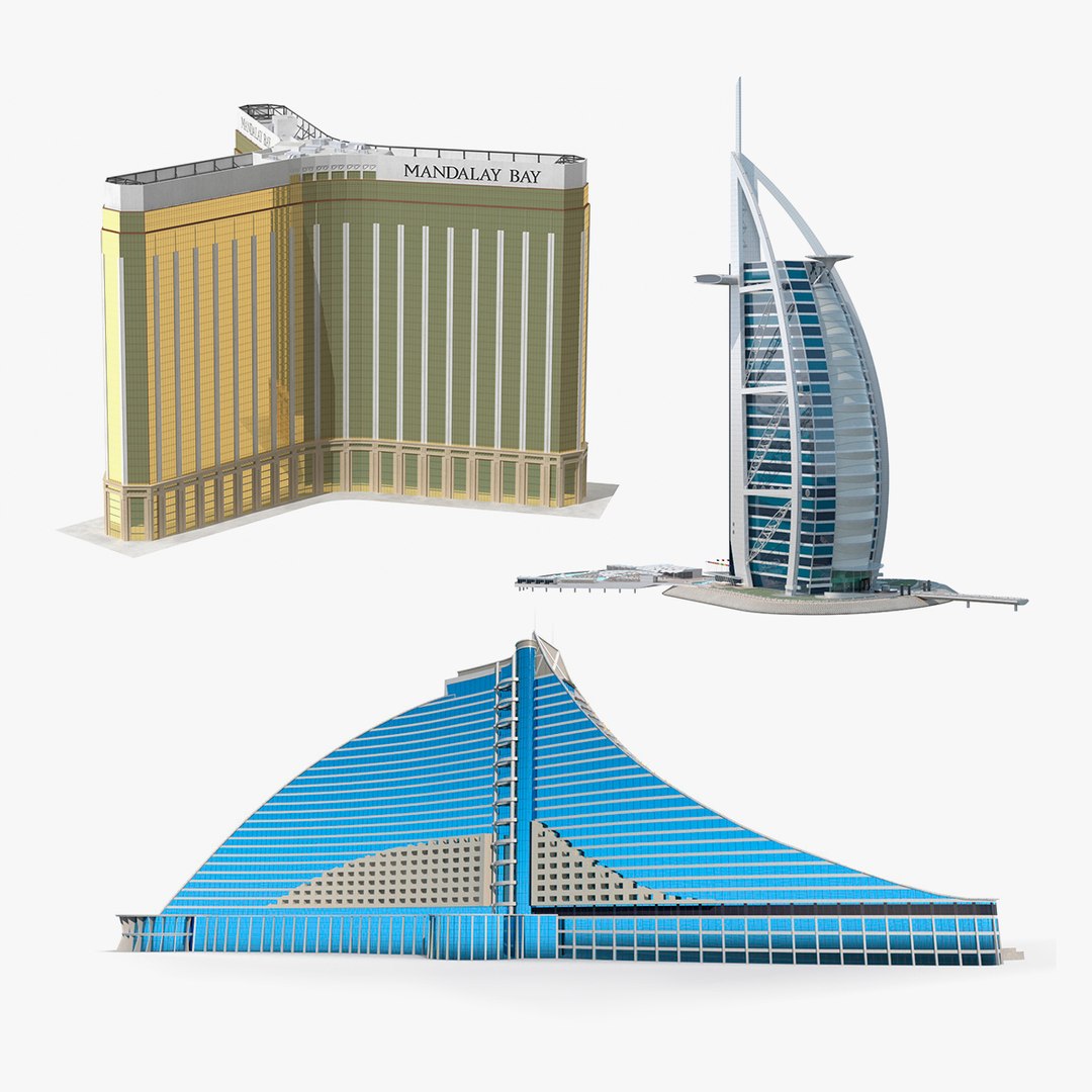Commercial Buildings Collection 3 3D model preview