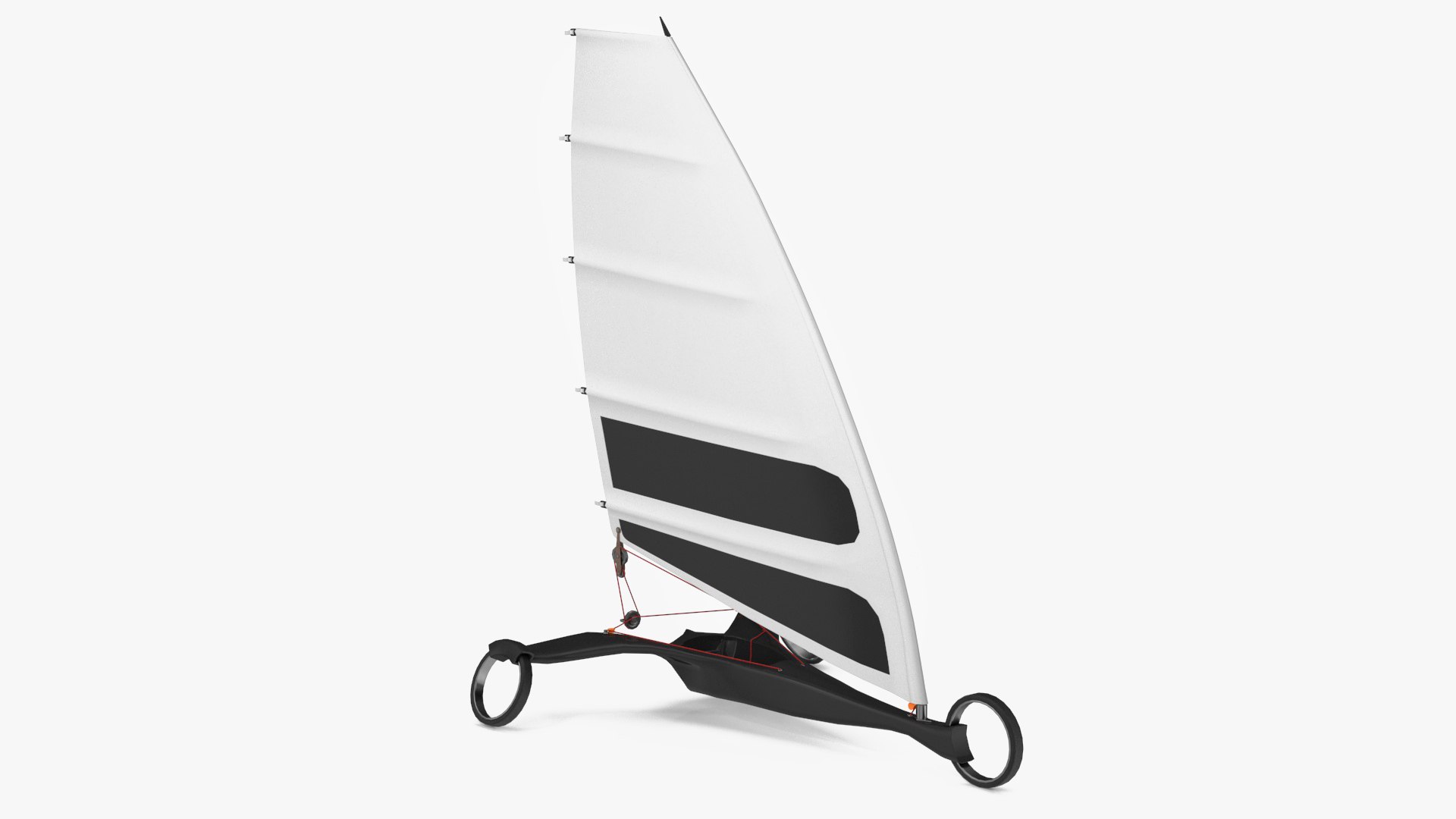 3D Model Designer Land Sand Yacht Albatros - TurboSquid 2223973