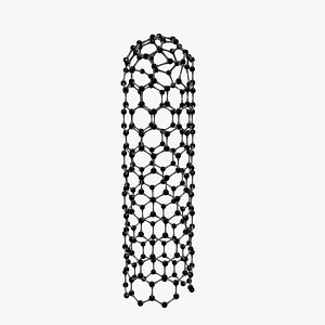 3D model Carbon Nanotube Molecule