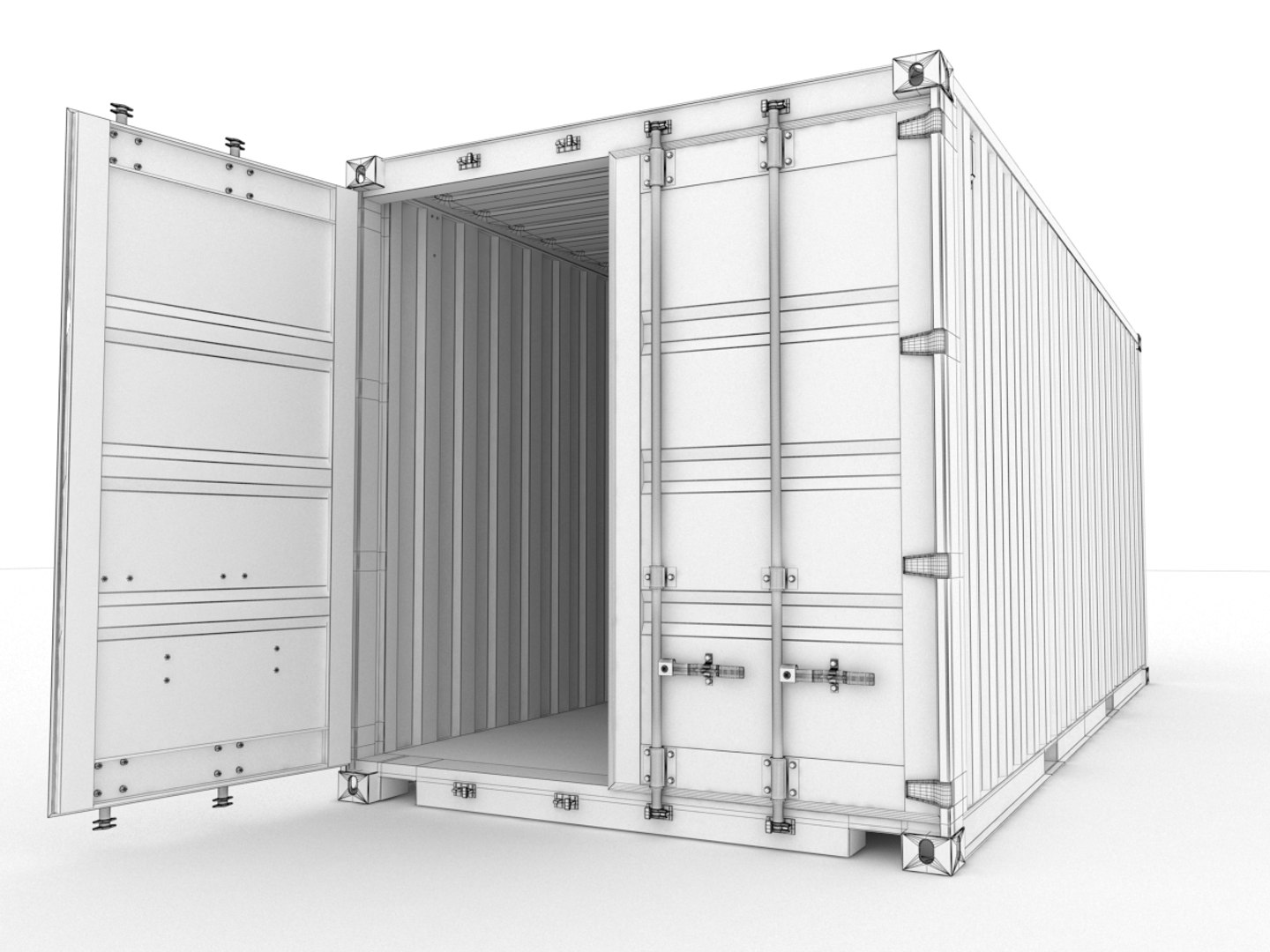 Shipping Container Maersk 20 3D - TurboSquid 1639210