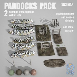 paddocks kit 3D model