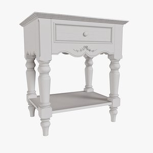 3D model Bedside table Marseille