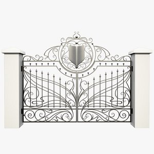 Wrought Iron Gate 4