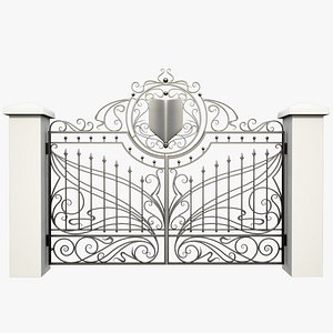 Wrought Iron Gate 4