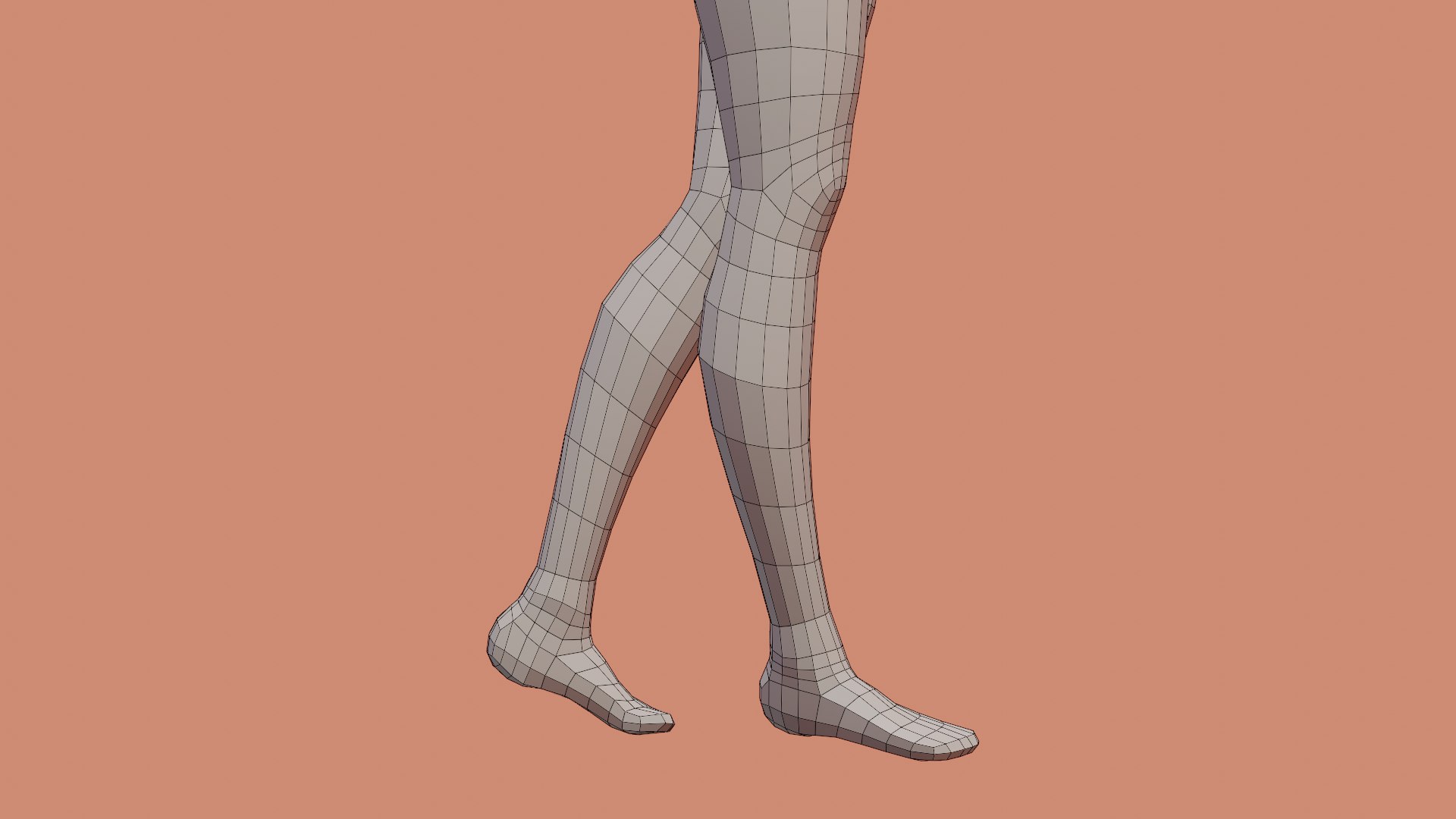 3D Rigged Female Base Mesh Model - TurboSquid 1604111