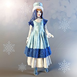 Doll Snow-Maiden