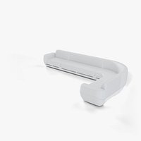 Arog Modular Sectional Sofa - Futuristic Curved Corner Sofa