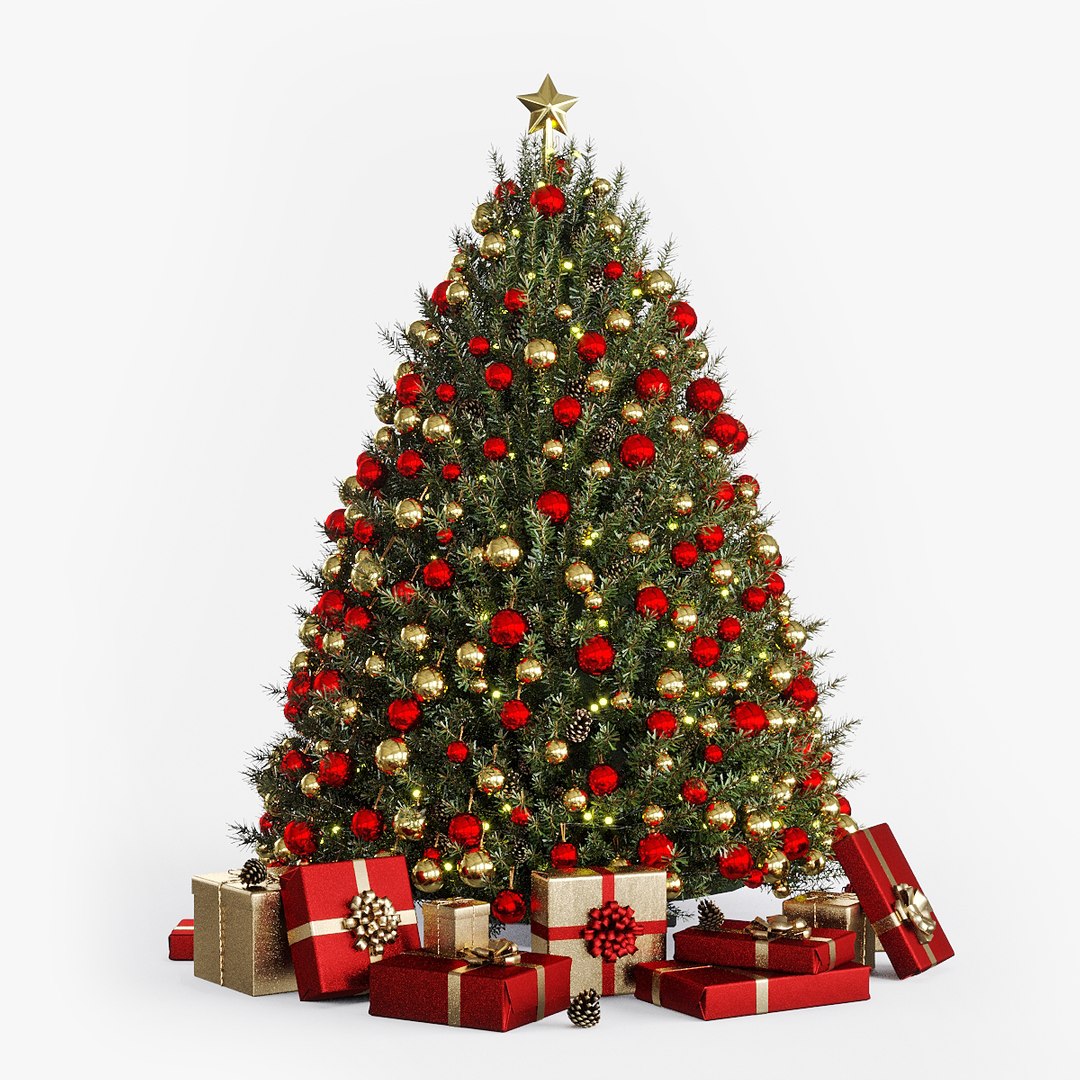 3d Christmas Tree Model Turbosquid 1814992