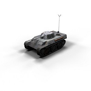 3d vk tank 2 polys
