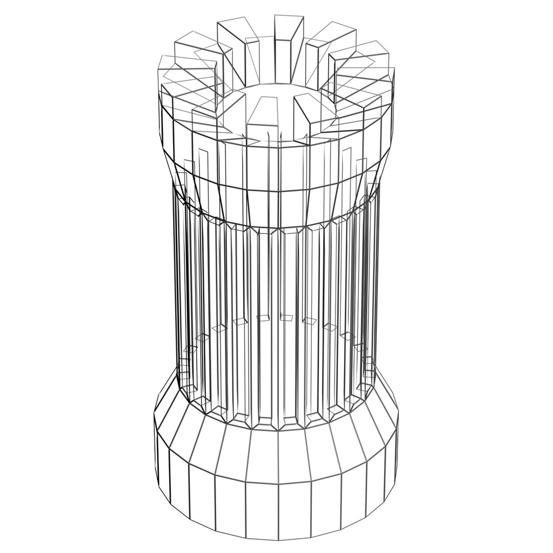 3D Medieval Tower 1 - TurboSquid 1377076