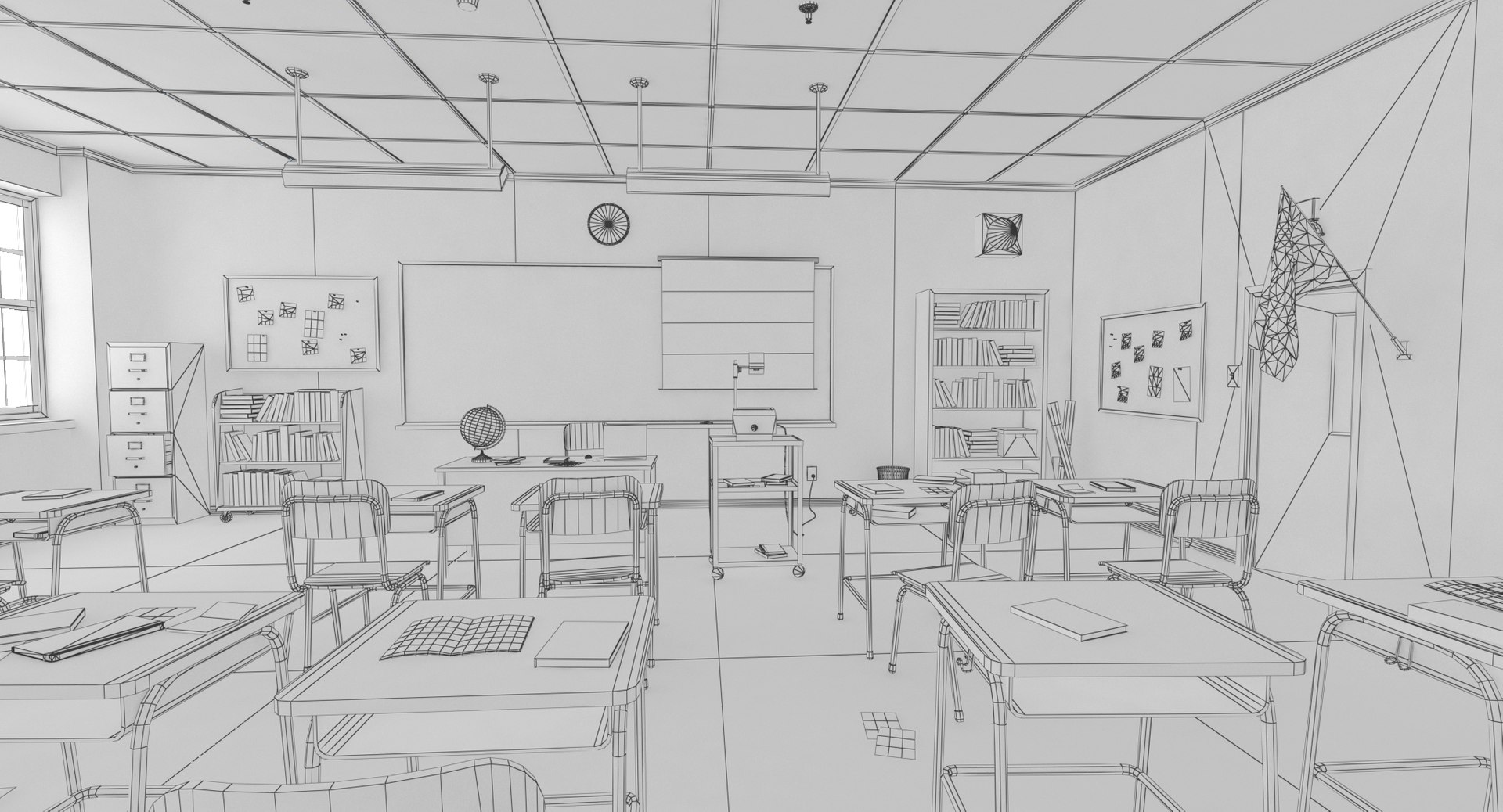 3D model classroom class old https://p.turbosquid.com/ts-thumb/RK/8XEHSg/iZyBUOJj/wireframe2/jpg/1560961325/1920x1080/fit_q87/403c386454793378433e51054ec2ae21ab273ce8/wireframe2.jpg
