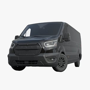 3D Ford Transit 2022 cargo