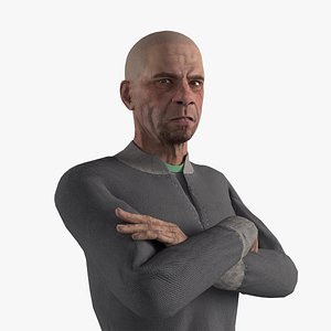 3D Realistic Game Ready Male Character with Facial Motion Capture
