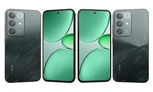 Realme C85 Pro Peacock Green 3D model