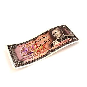 3D Bank  Note 20 Rials