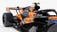 Blender용 Airflow Volimetric VDB가 포함된 F1 McLaren MCL40
