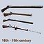 16-18 century weapons pack1