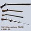 16-18 century weapons pack1