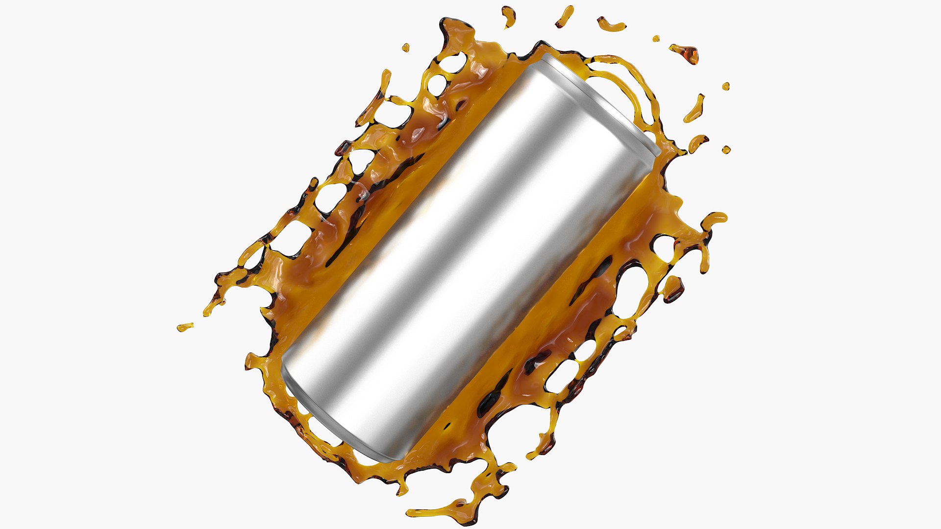 3D Splash 1 Slim Can 250ml - TurboSquid 1717468